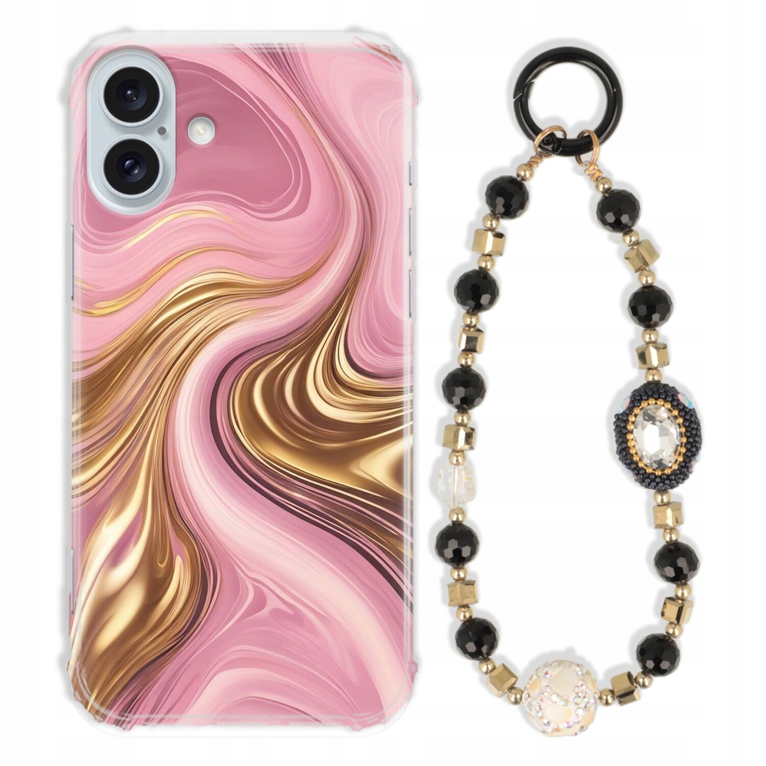 Pouzdro Pro Samsung S25 Edge Antishock Zirkony Černozlaté|odolné|pevné