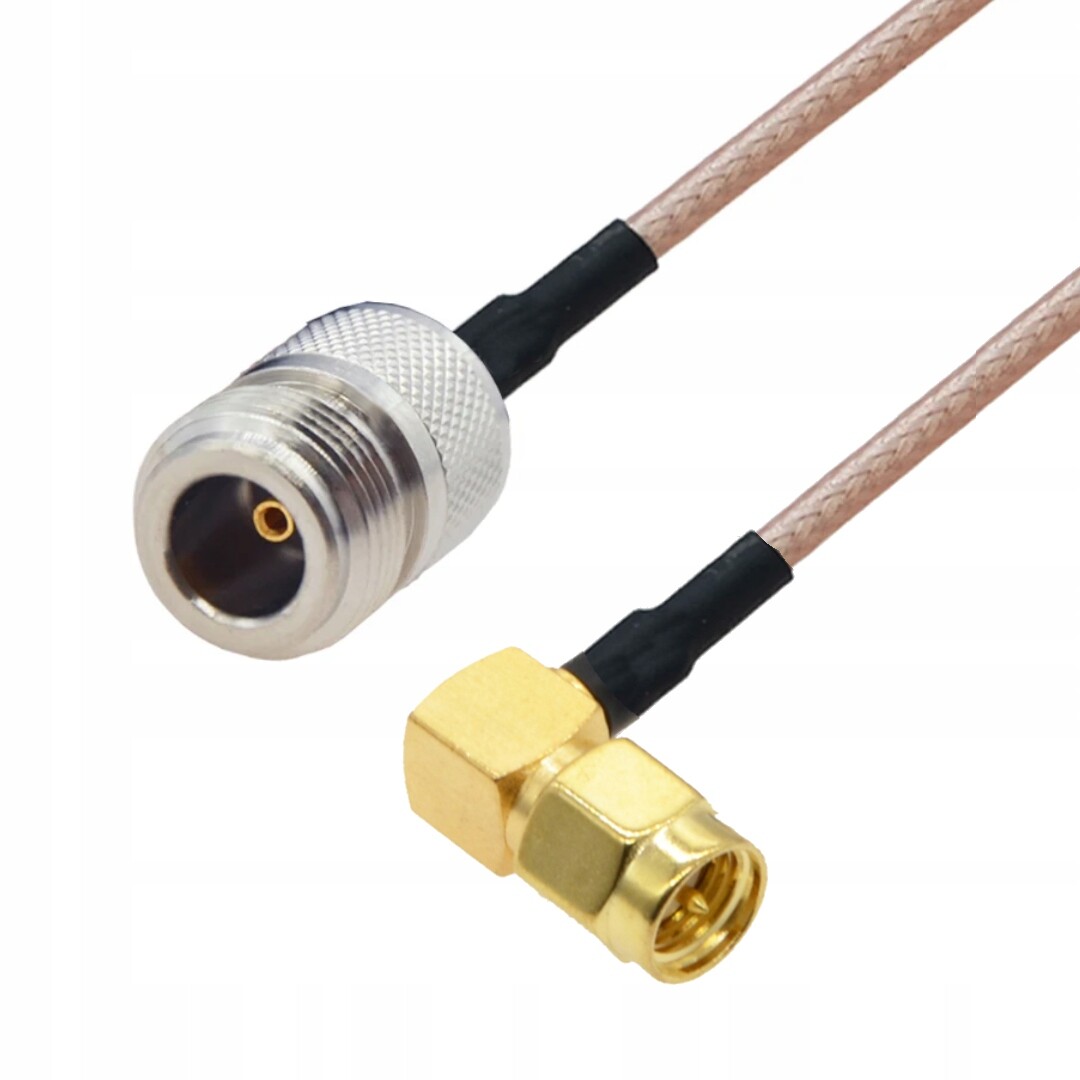 Pigtail N zásuvka Sma zástrčka Úhlová RG316 4 m