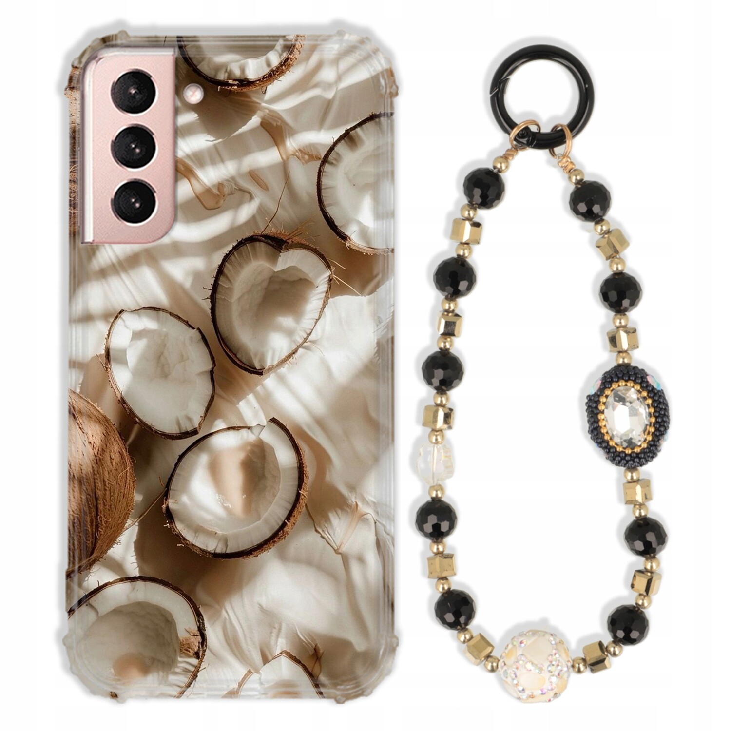 Pouzdro Pro Samsung S21 Case Antishock Zirkony Černozlaté|odolné|silné