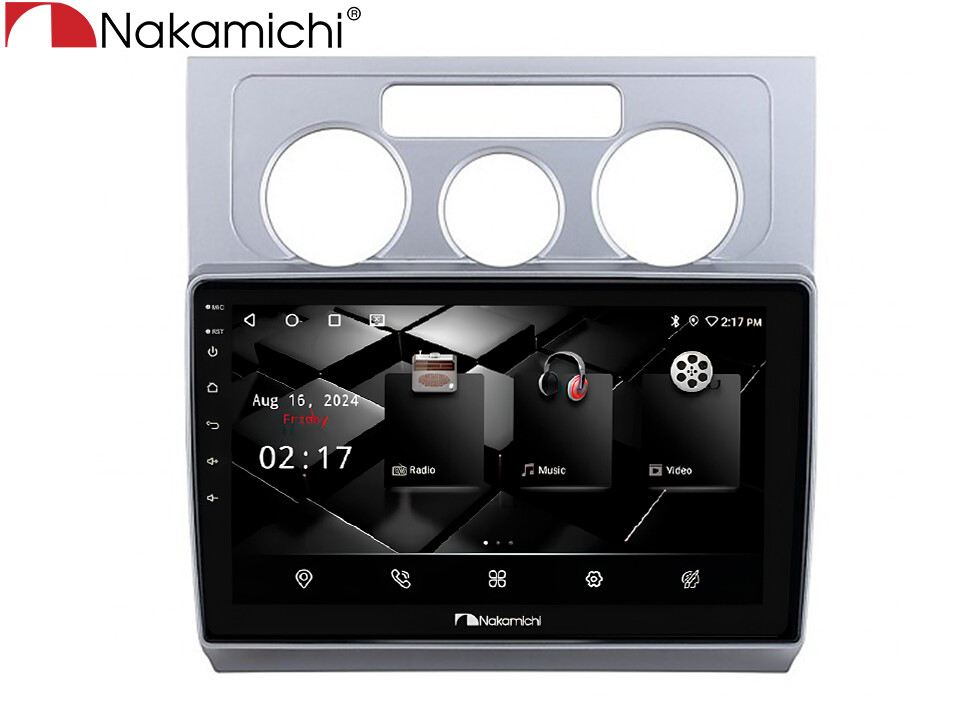 Nakamichi NAM5850 Volkswagen Touran 04-08 4/64 Android CarPlay Bluetooth