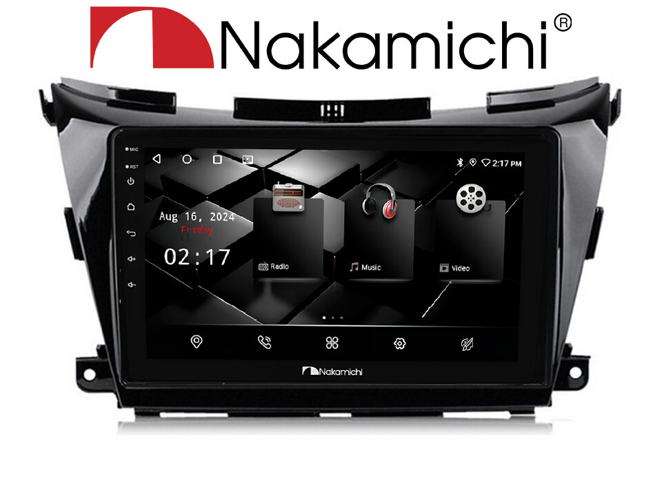 Nakamichi NAM5850 Nissan Murano 2014-2020 4/64 Android CarPlay Bluetooth