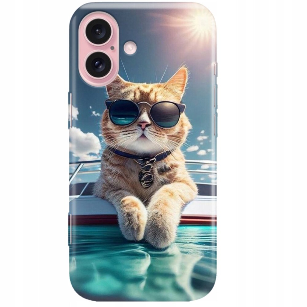 Pouzdro Pro Iphone 16 Clear Case Kryt Legrační Zvířata Funny Opice Vzory