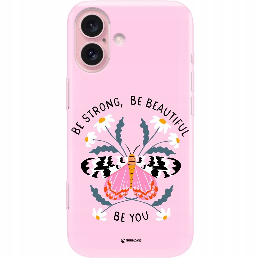 Pouzdro Pro Iphone 16 Clear Ochranné Butterfly Vzory