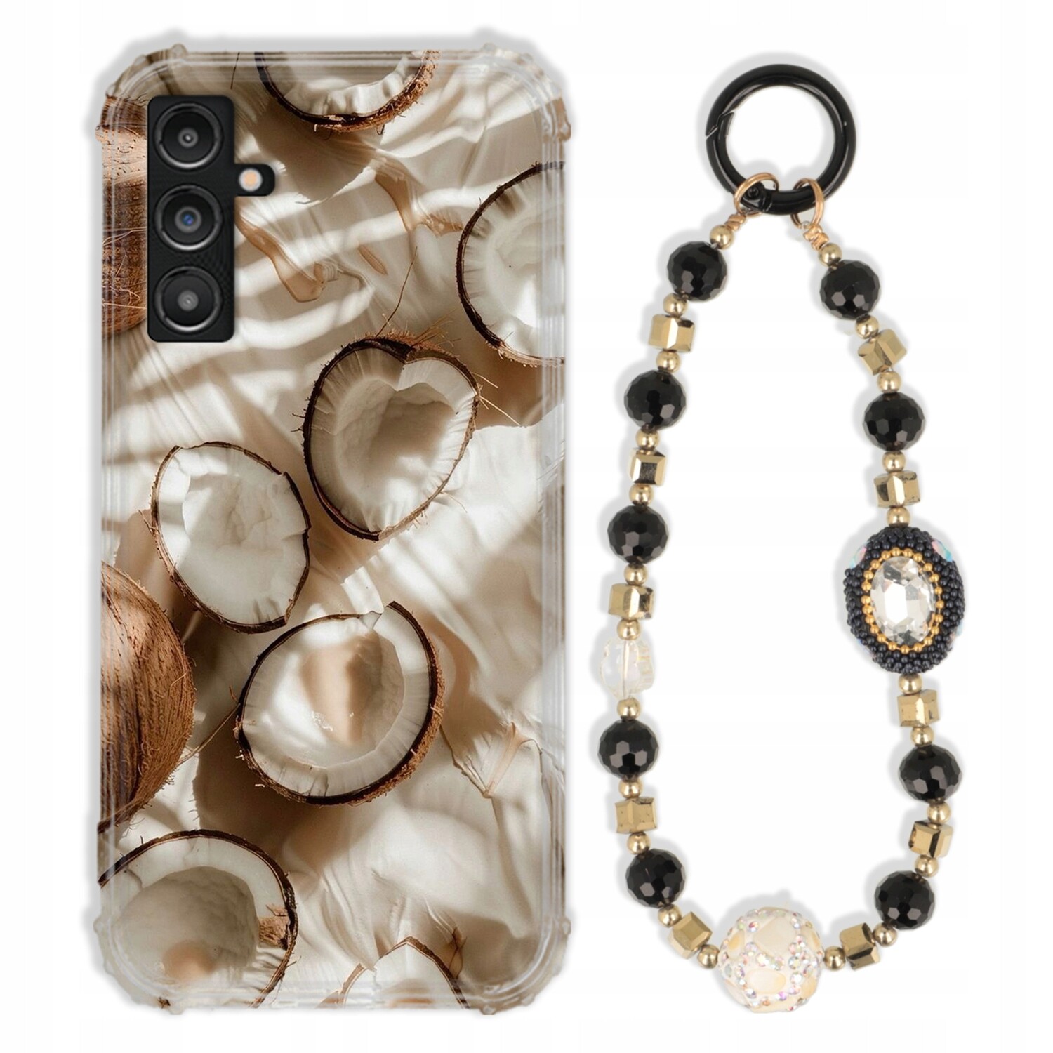 Pouzdro Pro Samsung A14 5G Antishock Zirkony Černozlaté Odolné| Silné