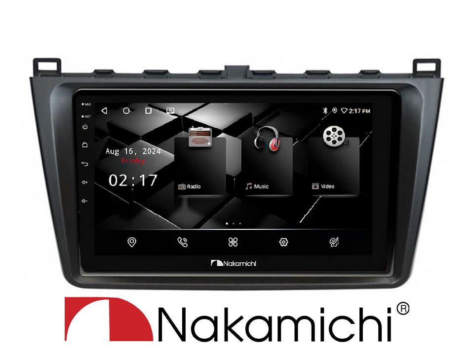 Nakamichi NAM5850 Mazda 6 Atenza 2009-2013 4/64 Android CarPlay Bluetooth
