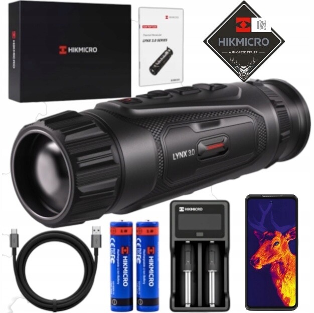 Termovizní kamera s monokulárovým termovizorem Hikmicro Lynx 3.0 LH35