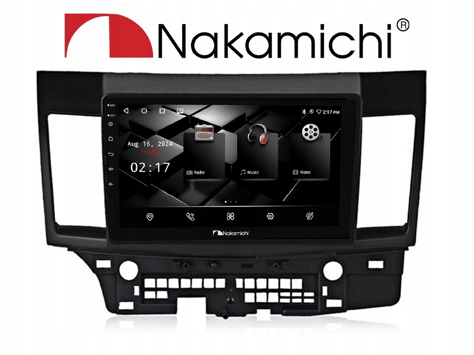 Nakamichi NAM5260 Lancer Fortis 2008-2015 2/32 Android, CarPlay, Bluetooth