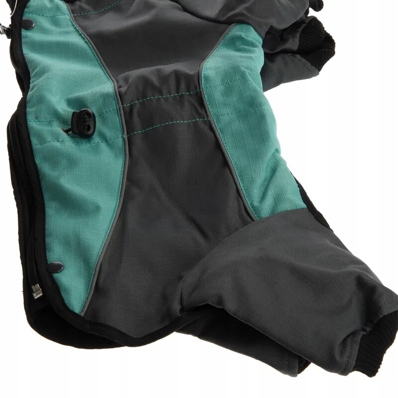 Overal pro psy mentolový - Délka zad 60 cm (velikost 5XL)