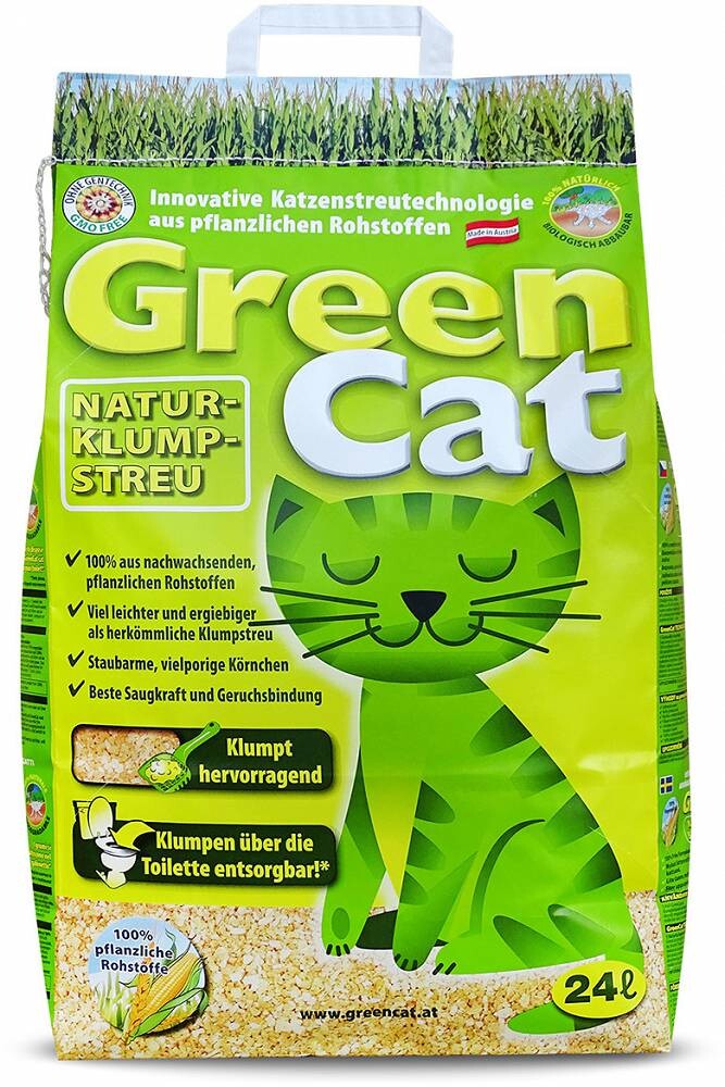 GrainCat podestýlka pro kočky  - 24 litrů (7 kg)