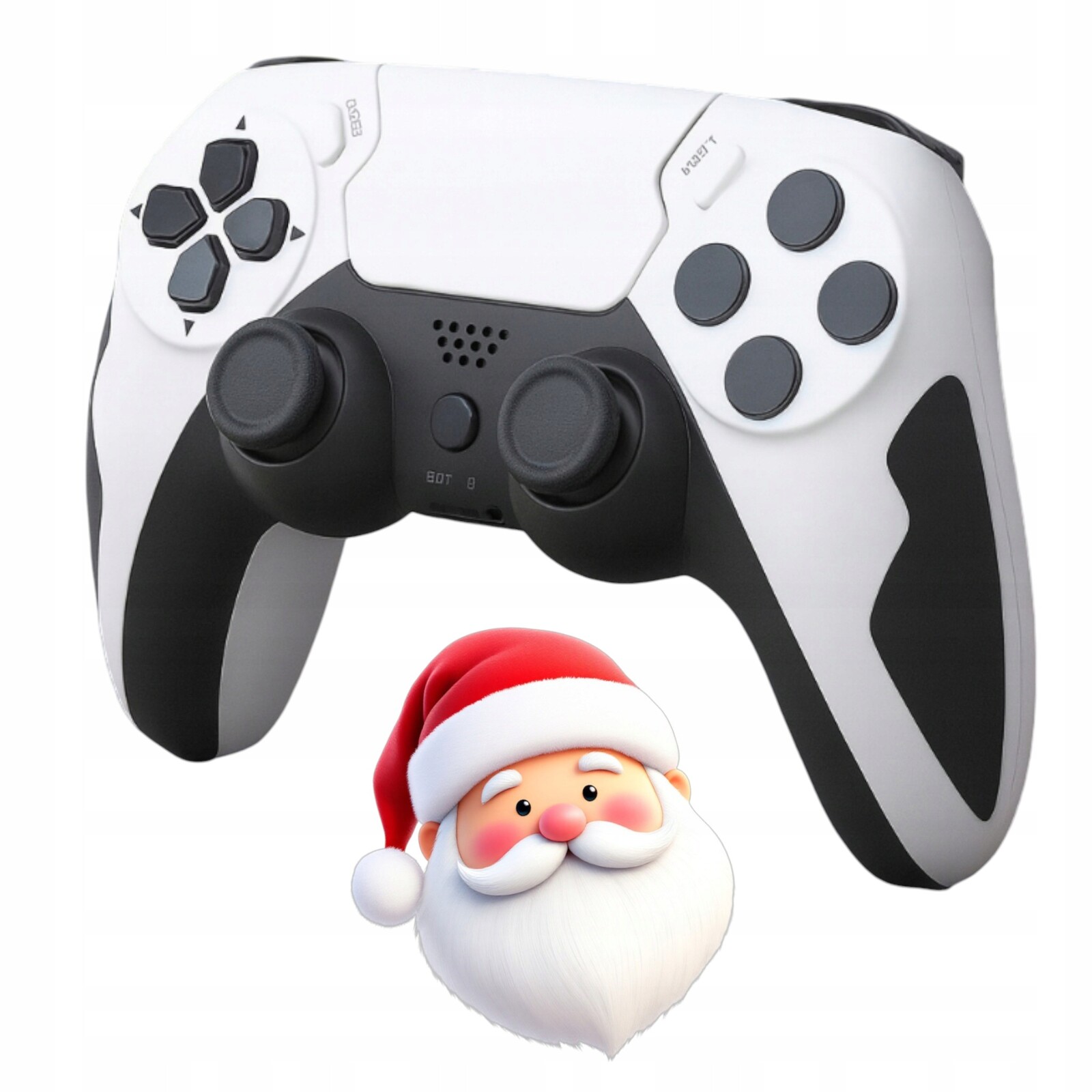 Bezdrátový Ovladač Gamepad Gaminja P48 pro PS4/PS3, Pc, bílý, konzolové notebooky