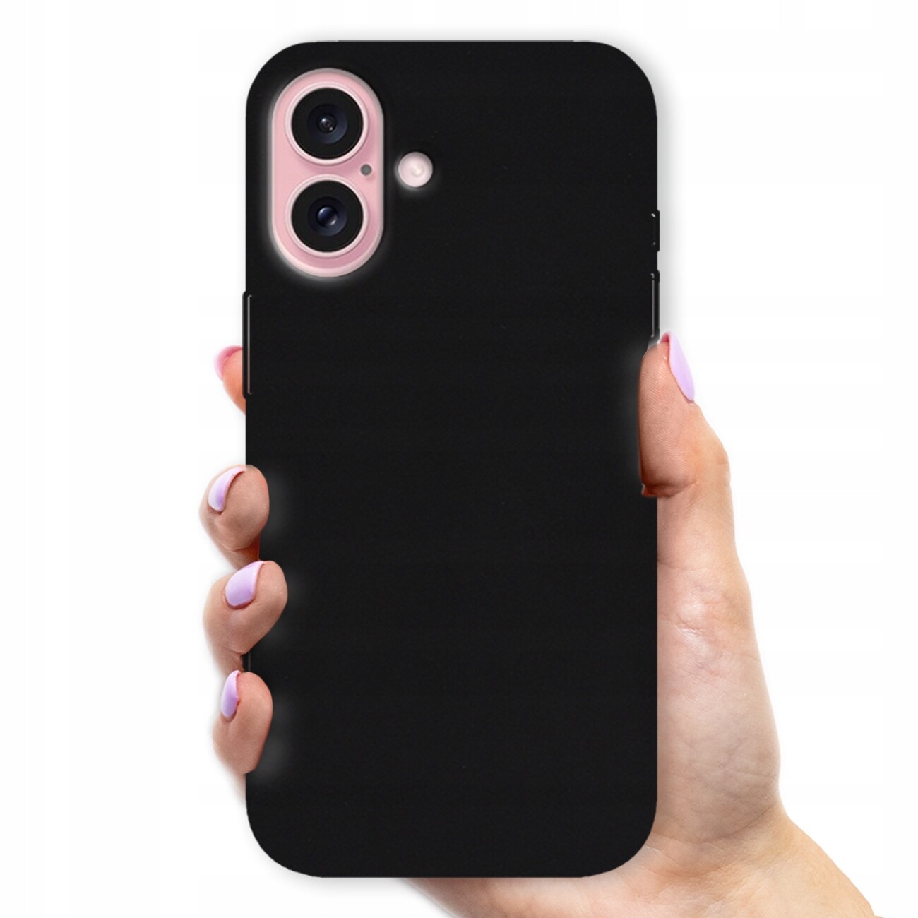 Pouzdro pro Iphone 16 Smooth Černé Matné, Ochranné, Pevné, Odolné, Pevné