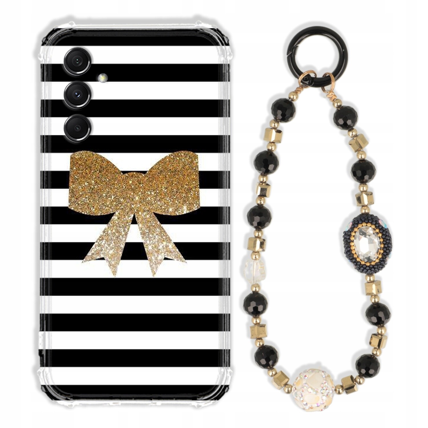 Pouzdro Pro Samsung M34 5G Antishock Zirkony Černo Zlaté Odolné| Silné