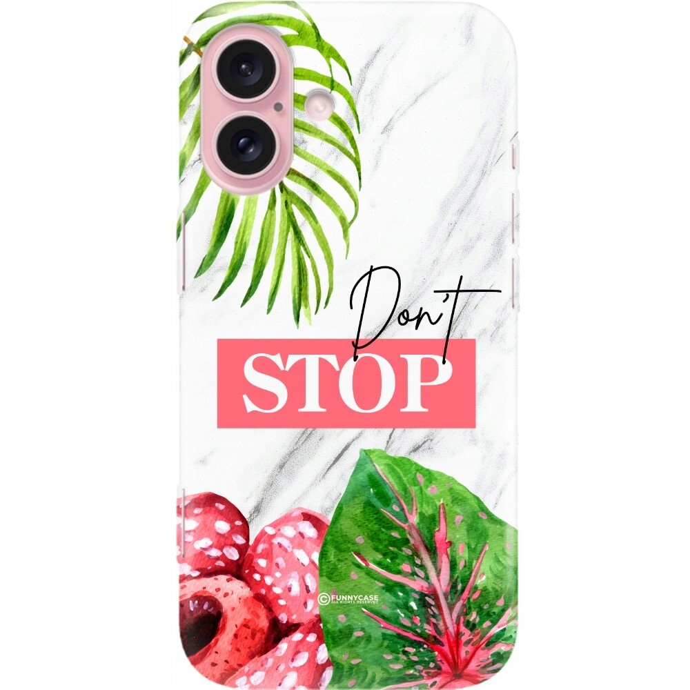 Pouzdro Pro Iphone 16 Clear Ochranné Příroda Rostliny Vzory