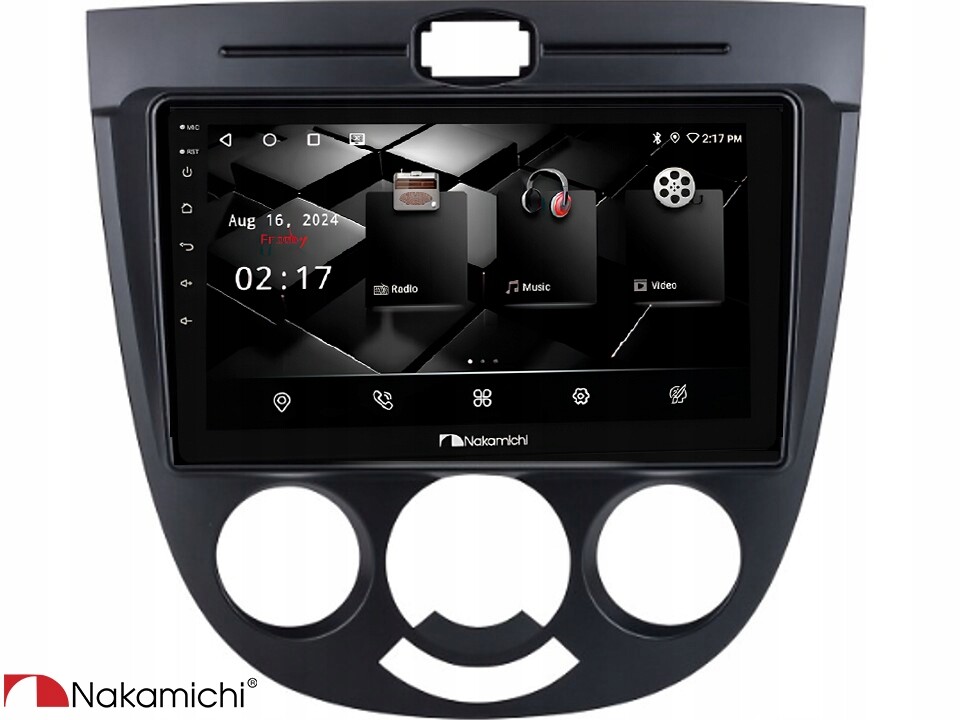 Nakamichi NAM5850 Chevrolet Optra 2004-08 4/64 Android CarPlay Bluetooth