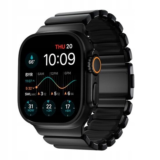 Nomad Stratos titanový náramek pro Apple Watch 10/11 Ultra 46/49 mm