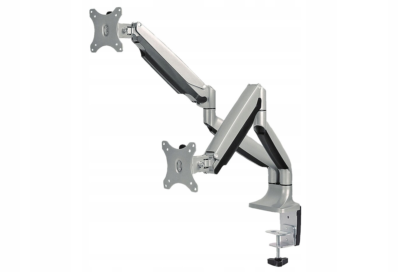 Value Držák pro 2x LCD, 5 kloubů, montáž na stůl