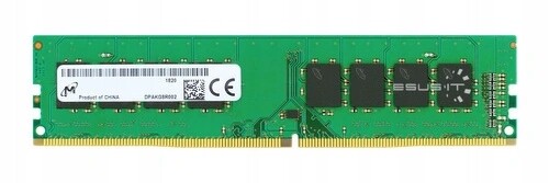 paměť Ram 8GB Micron Ecc Unbuffered DDR4 1Rx8 2666MHz PC4-21300 Udimm