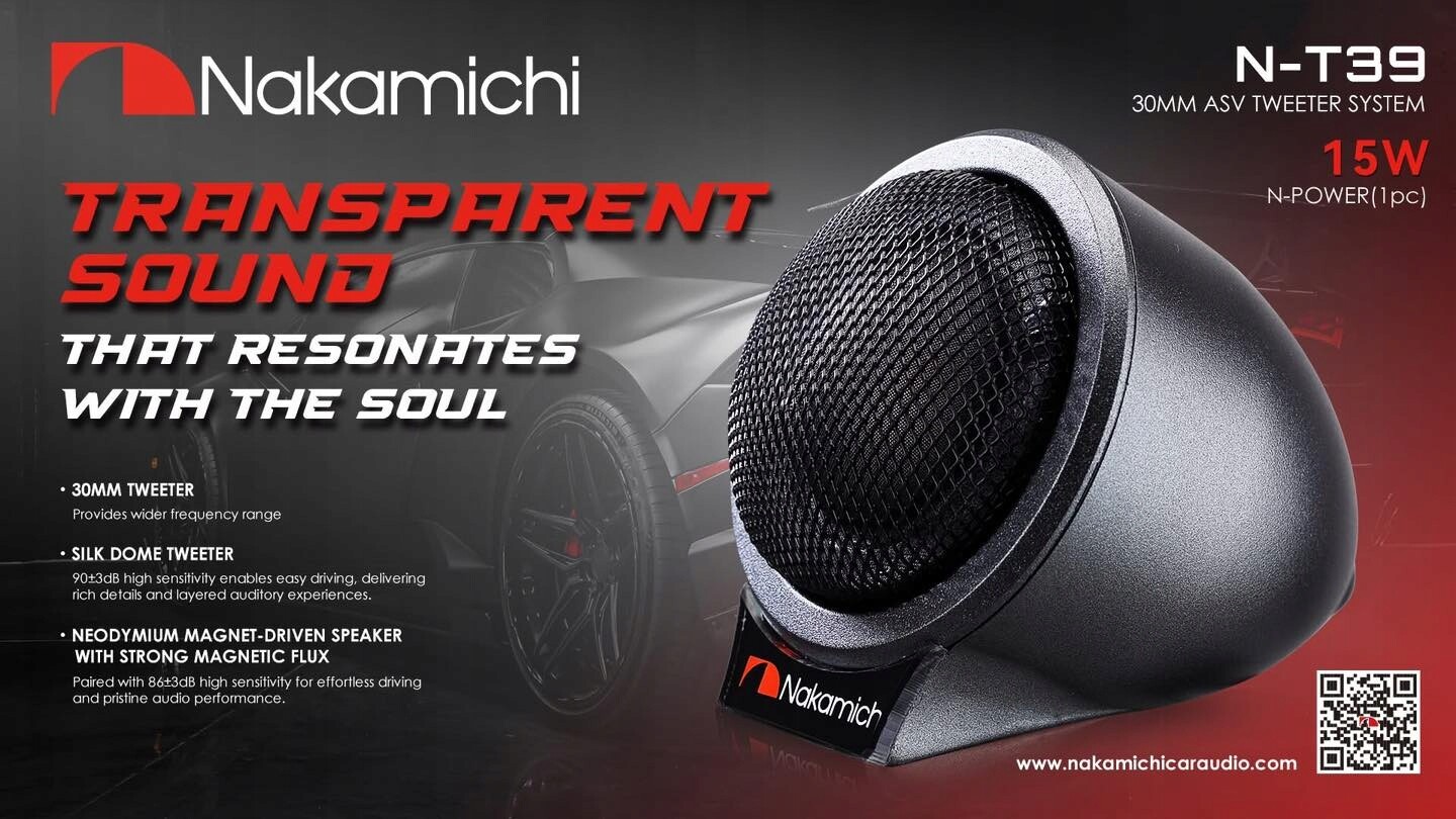 Nakamichi N-T39 Systém Výškového Reproduktoru Asv