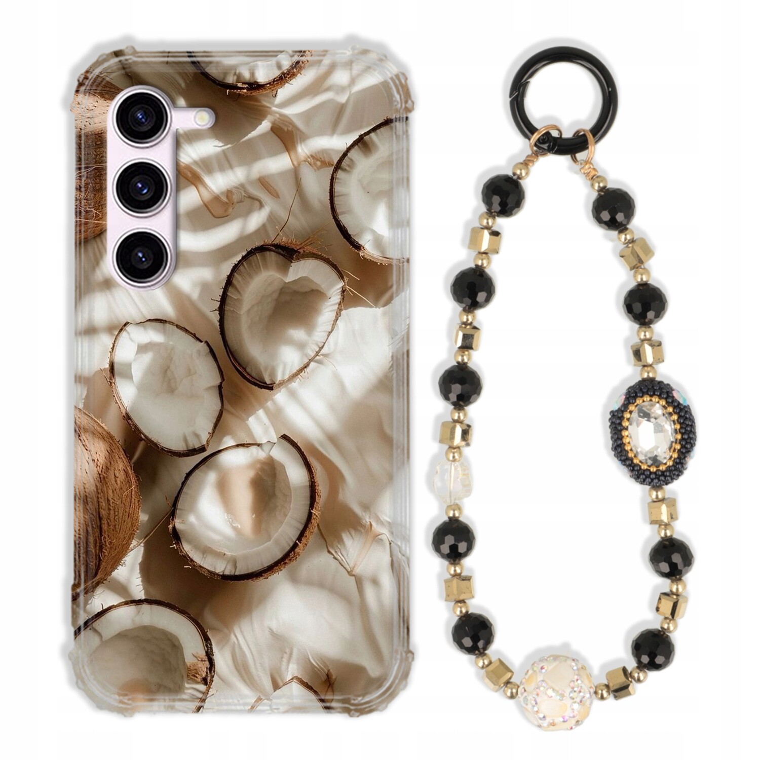 Pouzdro Pro Samsung S23 Pouzdro Antishock Zirkony Černozlaté|odolné|pevné