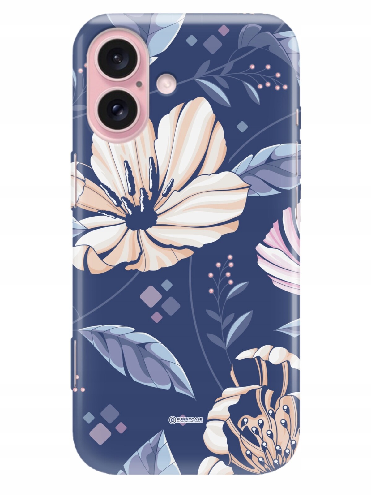 Pouzdro Pro Iphone 16 Case Ochrana Květiny Stylové Rostliny Různé Vzory