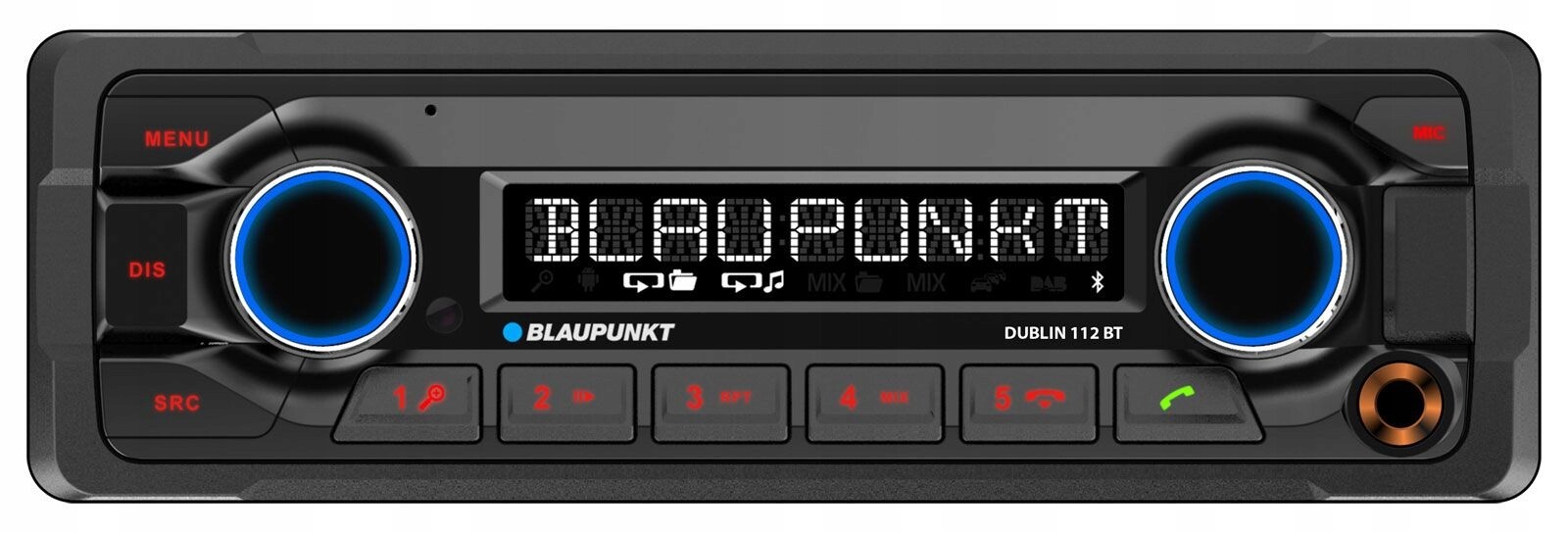 Blaupunkt Dublin 412 Autorádio MP3 Bluetooth Usb Aux VarioColor
