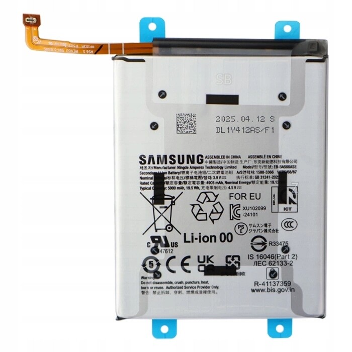 Baterie Akumulátor Samsung Galaxy A36 5G EB-BA566ASE 5000 mAh Originální