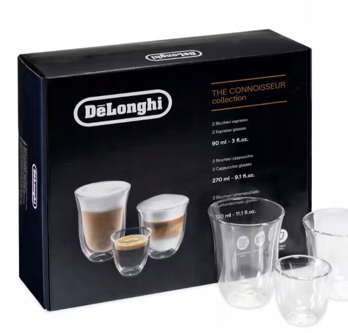 Sada sklenic termo sklenic DeLonghi DLSC302