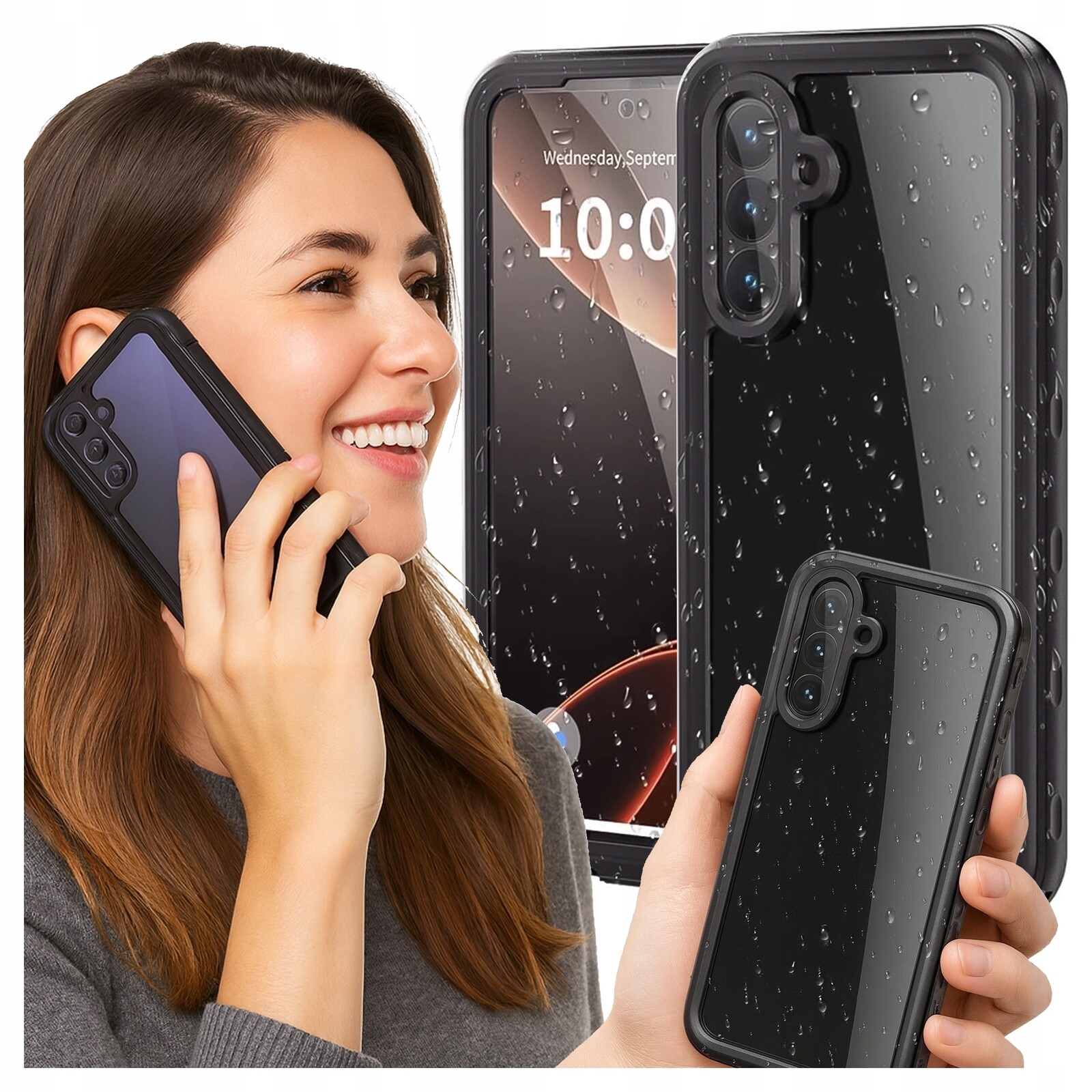 Pouzdro pro Samsung Galaxy A56 5G Pancéřové vodotěsné IP68 Kryt Armor Case