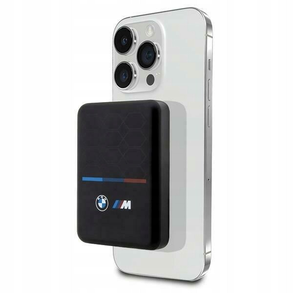 Bmw Indukční powerbanka BMPBMS5K22PGVK 15W 5000mAh kabel černý/černý M