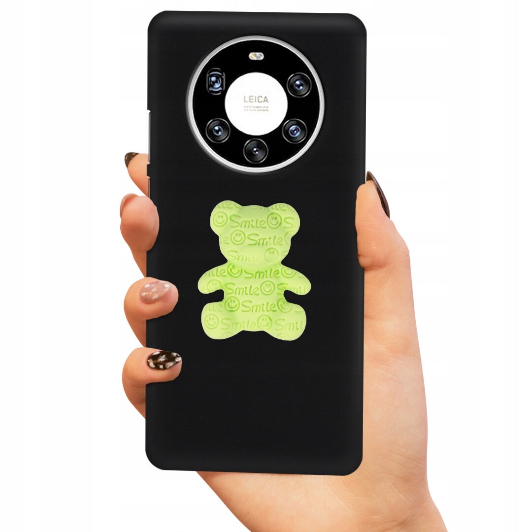 Pouzdro Mat Black Pro Huawei Mate 40 Pro Plus Medvídek