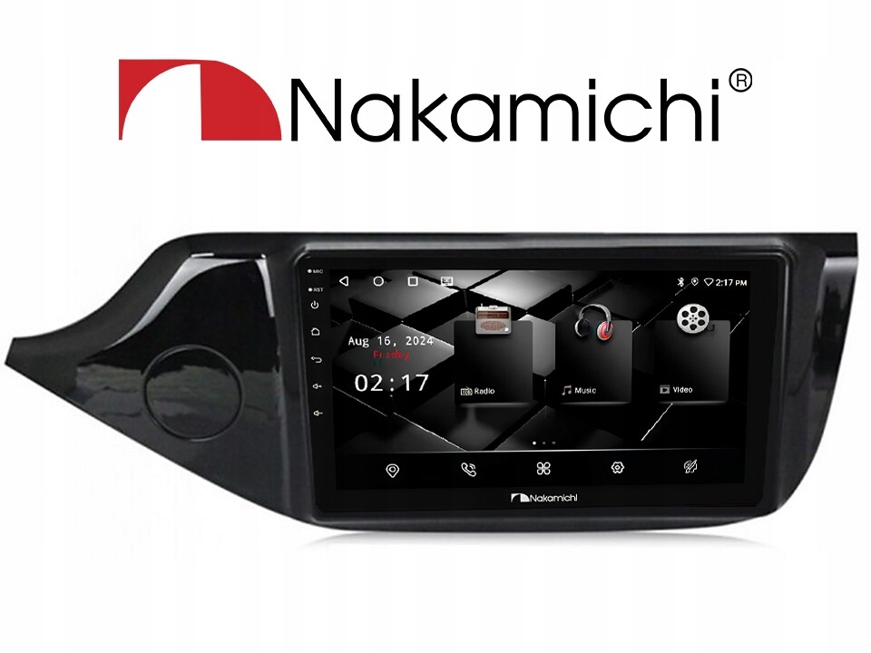 Nakamichi NAM5850 Kia Ceed 2 Jd 2012-2018 4/64 Android CarPlay Bluetooth