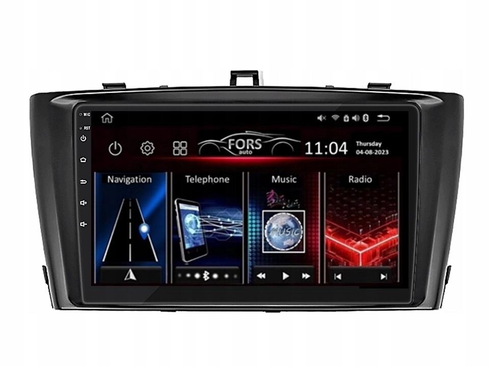 Autorádio Android FS-Max4 Avensis 2008-2015 4/32 CarPlay Android Auto 8jádrové