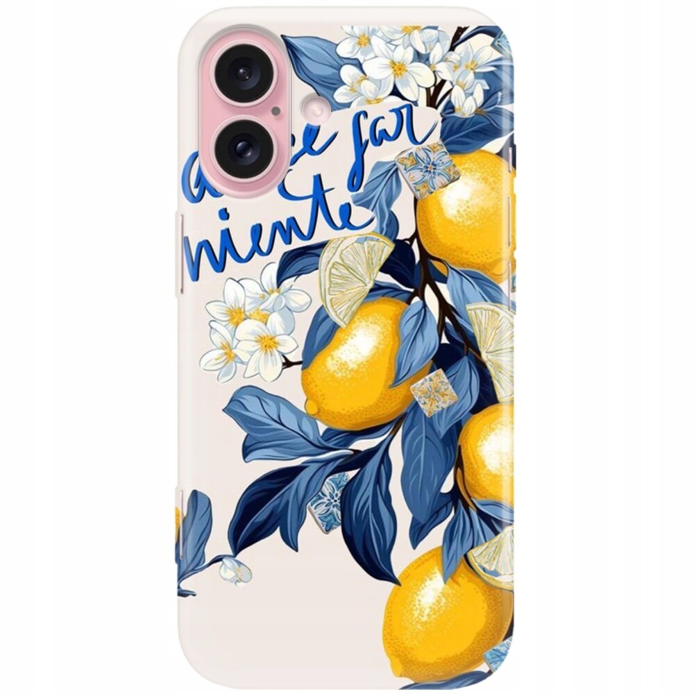 Pouzdro Pro Iphone 16 Citronové Příroda Módní vzory