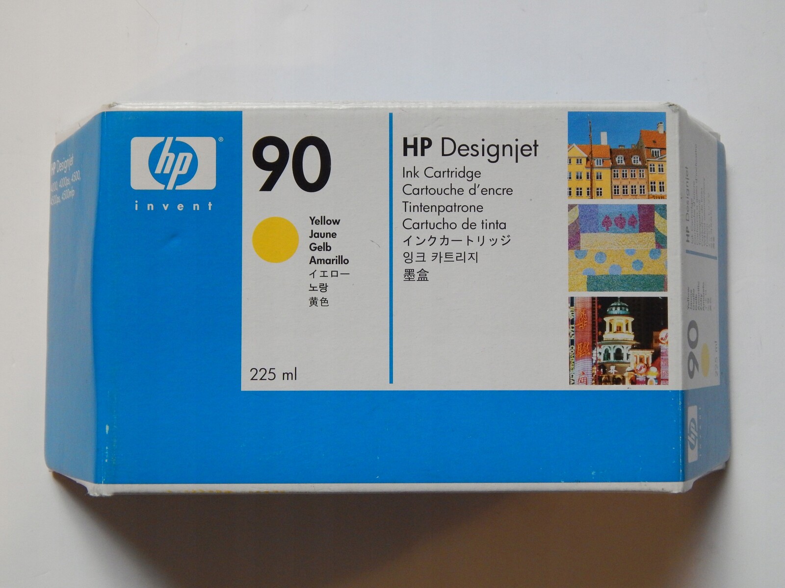 Inkoust Hp 90 C5064A žlutý 225 ml