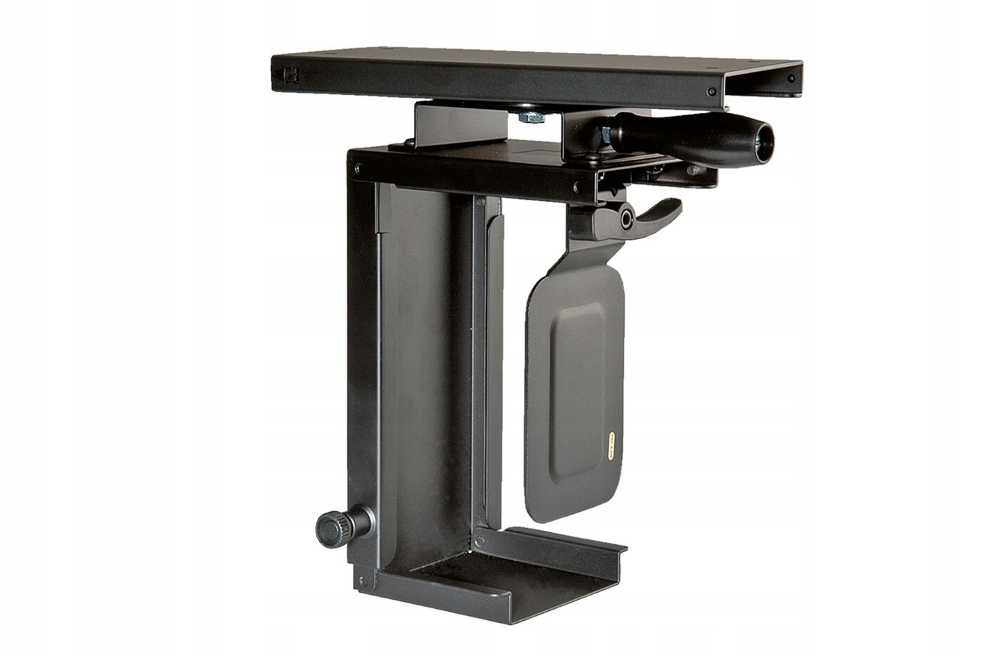 Roline Držák Pc pod desku stolu, možnost vytažení a otočení, černý, 10kg