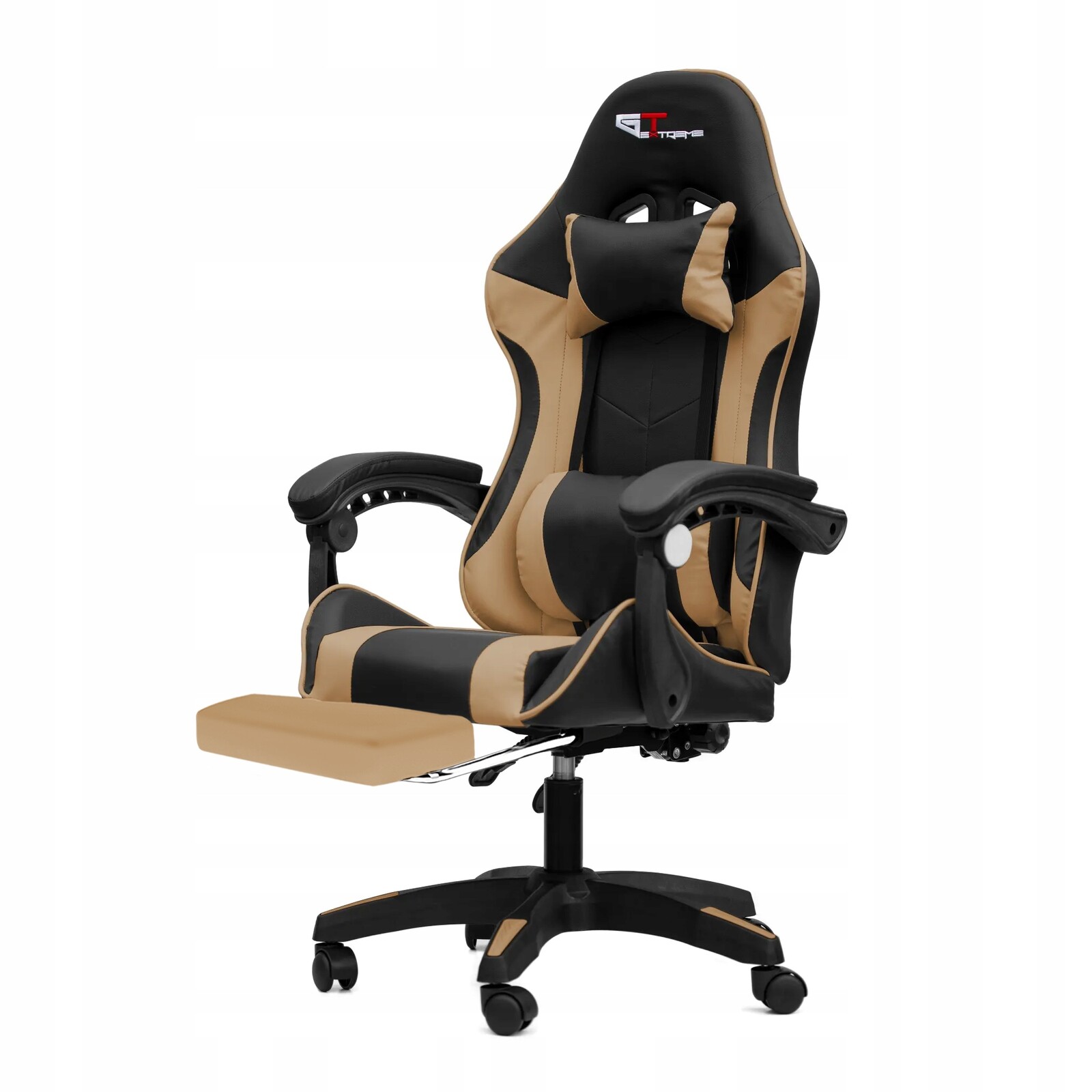 Herní Křeslo, Kancelářské, Otočné, Masážní, Podnožka, Ekokůže FG-PS-FR-015