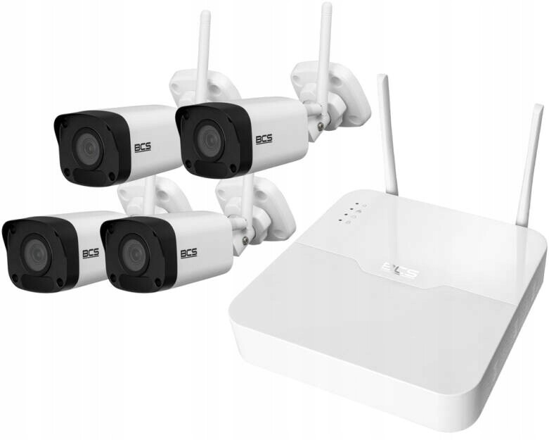 Monitorovací sada 4x 4Mpx BCS-P-WIFI4x4M-KIT