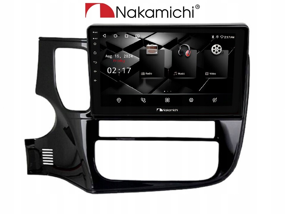 Nakamichi NAM5260 Outlander 2012-2018 Android, CarPlay, Bluetooth, Gps