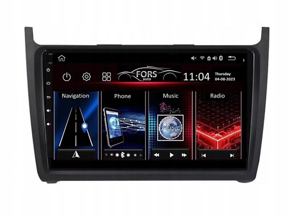 Autorádio Android FS-Max4 pro Vw Polo 2008-2015 4/32 CarPlay Android Auto 8jádrové
