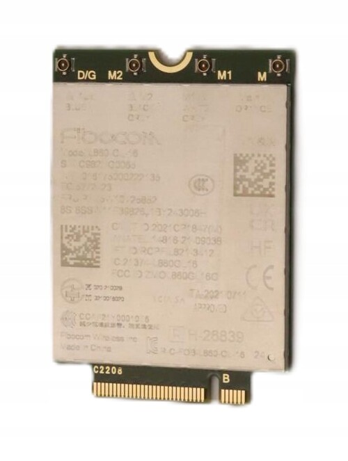 4G Wwan modem Lenovo 5W10V25853 Thinkpad P16s T16 gen1 gen2 21BV 21CH 21HH