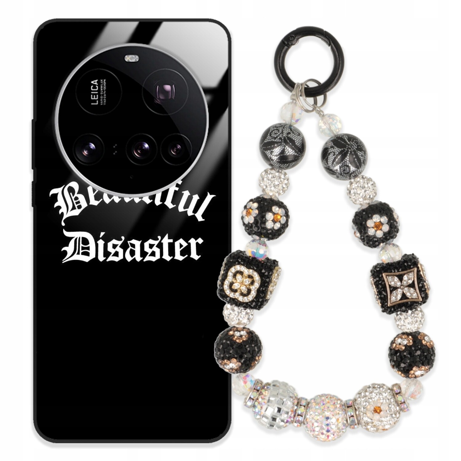 Pouzdro Pro Xiaomi 15 Ultra Glass Přívěsek Na Klíče Elegantní Kryt Premium Vzory