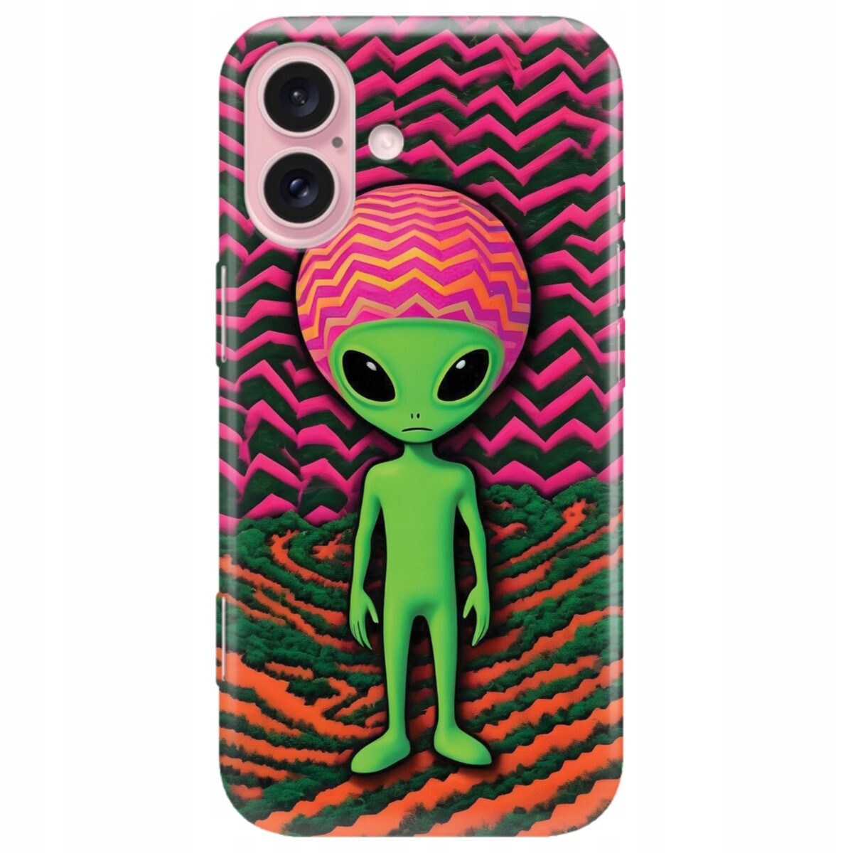 Pouzdro pro iPhone 16 Pancerne Case Dark Colorful Smile Módní MIX Vzorů