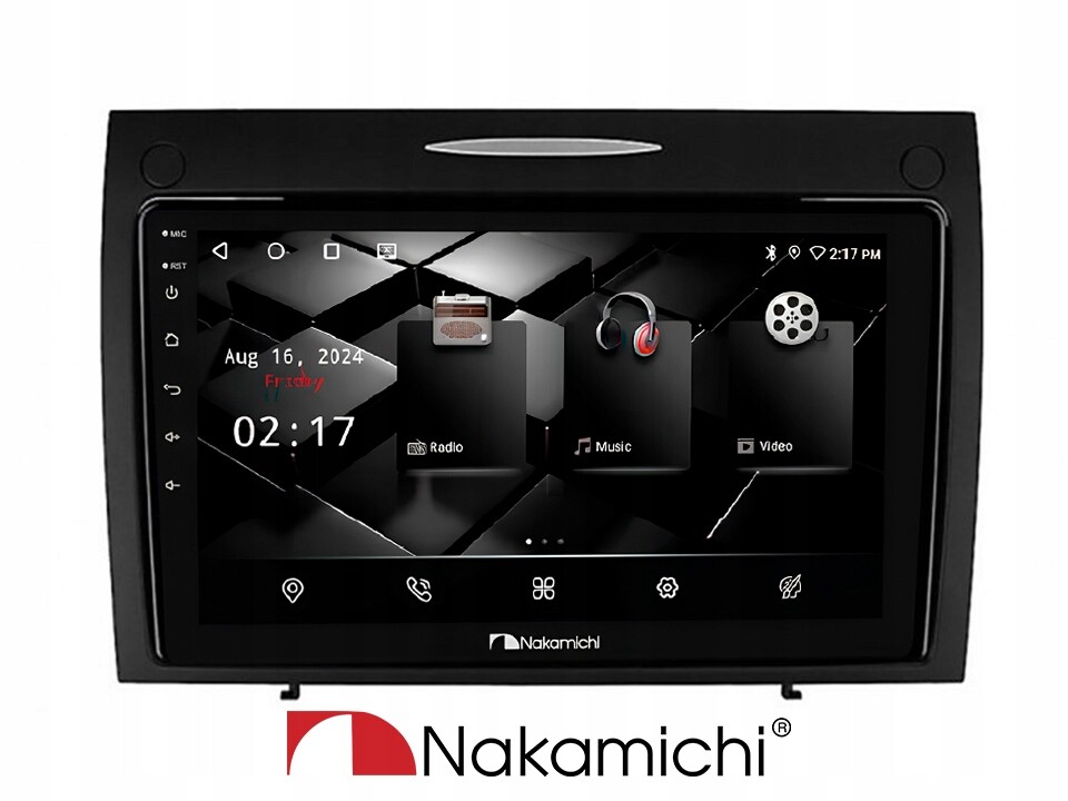 Nakamichi NAM5850 Benz SLK-Class 2008-2011 4/64 Android CarPlay Bluetooth