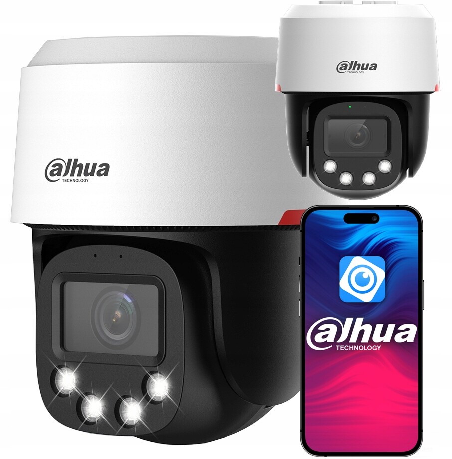 Venkovní Ip kamera Dahua 4MPx 2K+ Pro WizColor s Ai analýzou obrazu PoE