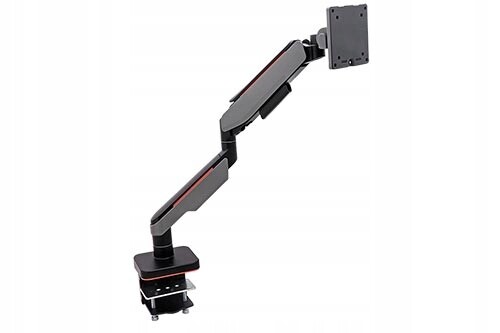 Roline Držák pro LCD, pneumatický, 5 kloubů, 20kg, montáž na stůl, černý