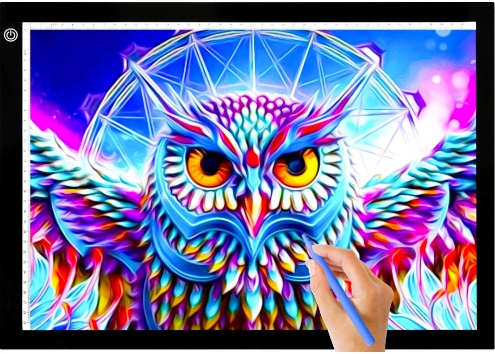 Tablet Grafická Tabule Psaní Kreslení Kaligrafie A4 Crafts & Co Usb led