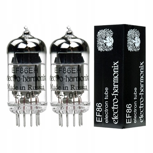EF86 6BK8, 6267, 6Ž32P Eh Electro-Harmonix 2 ks vybraný pár