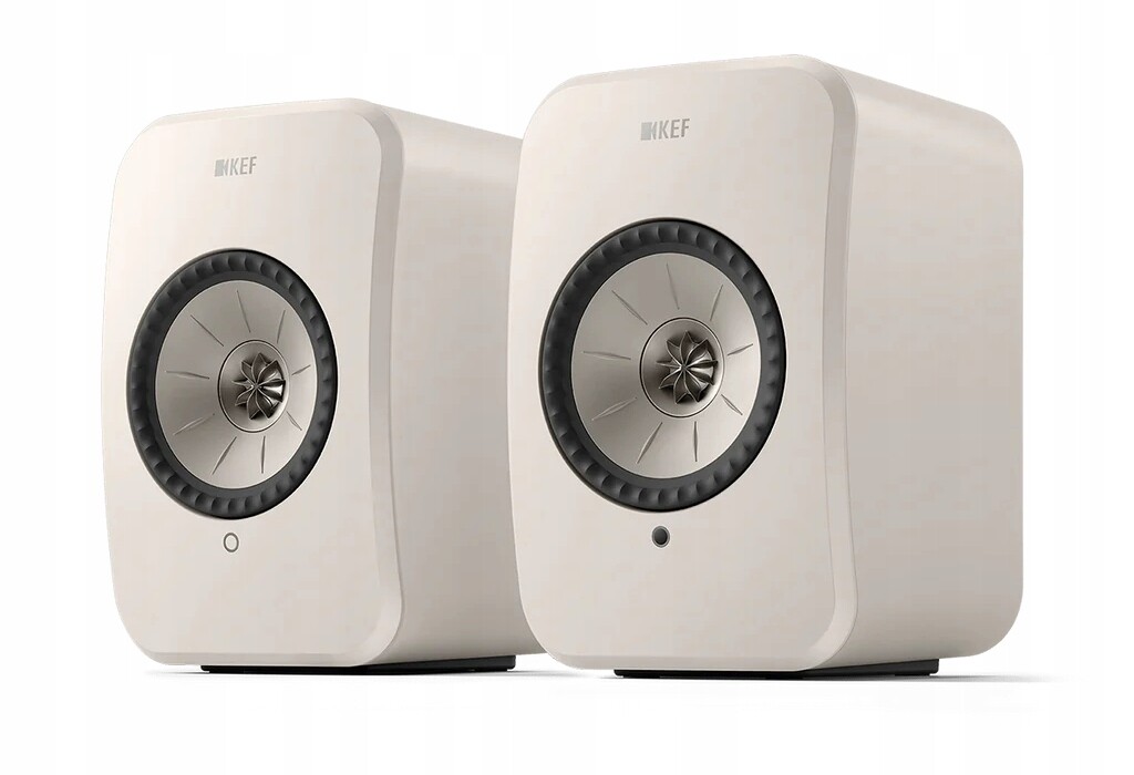 Kef Lsx II Lt Stone White Aktivní stojanové reproduktory s Wi-Fi a Bt Para