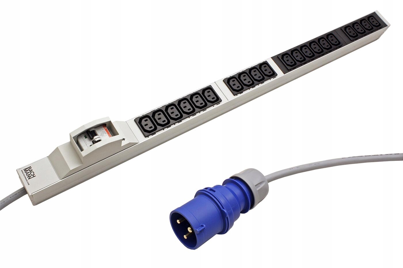 Bachmann Napáj. panel 20x C13,2x jistič,3m,vidlice Iec 60309 32A(800.0119)