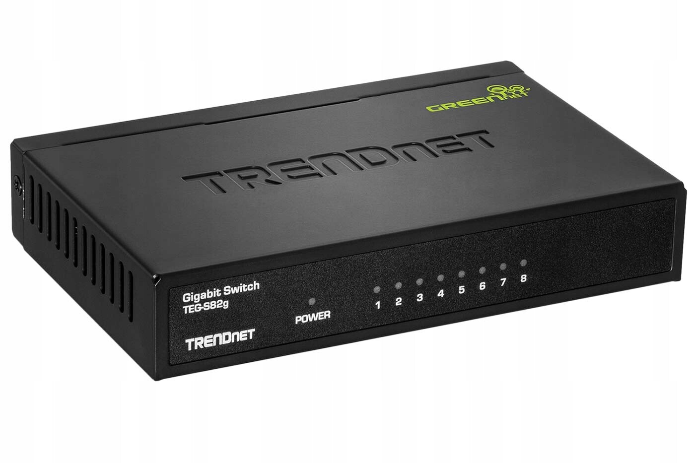 Trendnet Ethernet přepínač 1Gb, 8 portů, kov, GREENnet (TEG-S82g)